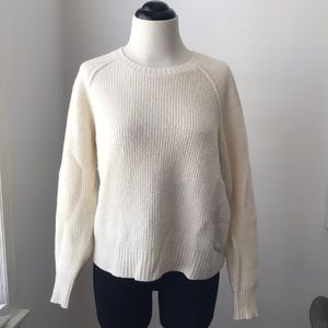James Perse Cream Sweater